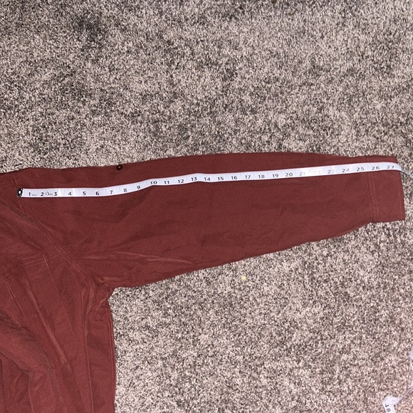 Men's The North Face Maroon Button-Down Shirt XXL Pockets Hike Light - Picture 10 of 12